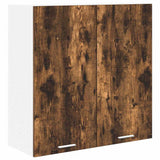 Hanging Cabinet Riga Smoked Oak 80 x 31 x 80 cm Engineered Wood 884286
