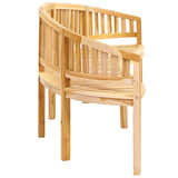 Garden Bench Natural Teak Solid Teak Wood Large Durable 310495