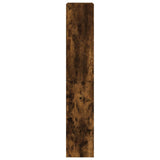 Shoe Cabinet with 4 Flip-Drawers Smoked Oak 60x34x187.5 cm 3214375