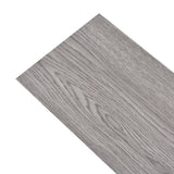 Self-adhesive PVC Flooring Planks 5.21 m 2 mm Dark Grey 330183