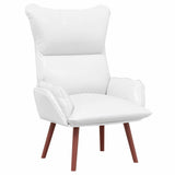Armchair White 69 x 74 x 93 cm Artificial Leather 42001864