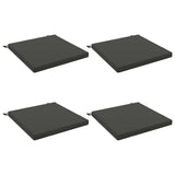 4-Piece Seat Cushions SOEST 4 pcs 100% Polyester Anthracite 945016