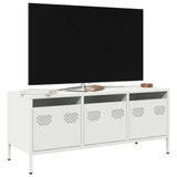TV Cabinet White 101.5x39x43.5 cm Cold-rolled Steel 851231
