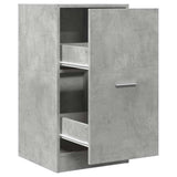 Apothecary Cabinet Concrete Grey 40x41x77.5 cm Engineered Wood 855190