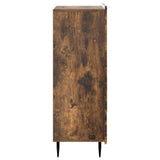 Sideboard Smoked Oak 66 x 34.5 x 97 cm Engineered Wood 894440