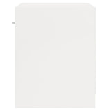 Bedside Cabinets 2 pcs with Drawer High Gloss White 342585