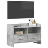TV Cabinet 71.5 x 33 x 47 cm Concrete Grey Engineered Wood 8011150