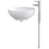 Bathroom Wash Basin Chrome 44 x 44 x 16 cm Metal 890246