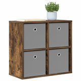 Sideboard with Drawer Smoked Oak 59.5 x 27 x 57 cm 8000536