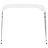 4 Bow Bimini Top White 243x196x137 cm 92368