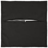 Cushion Cover 6 pcs HOUTEN Black 80 x 80 cm Polyester 921716