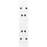 Coffee Table Legs A-Shaped 2 pcs White 50x cm Steel 4012817