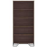 Book Cabinet Brown Oak 80x31x169 cm Engineered wood 3295316