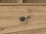 Desk with Drawer 2 pcs Artisan Oak 3337376