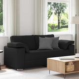 Sofa Black 180 x 77 x 82 cm Fabric 4105229