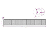 Gabion with 5 mm Wire and 5x5 cm Mesh 550x50x100 cm 3464261