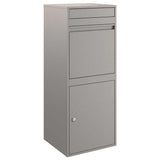 Parcel Drop Box Rusty 41 x 38 x 103 cm Weathering Steel 874939