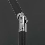Beach Parasol Anthracite Polyester Large UV-resistant materials 314729