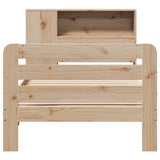 Bed Frame without Mattress 90x190 cm Single Solid Wood Pine 3309911