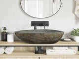 Riverstone basin Light Grey 52 x 40 x 15 cm River Stone 4103950