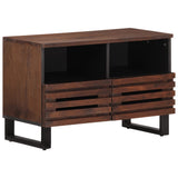 TV Cabinet Brown 70x34x46 cm Solid Wood Mango 377443