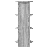 Side Cabinet Grey Sonoma 40 x 40 x 100 cm Engineered Wood 899849
