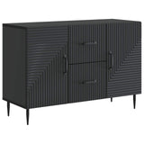 Sideboard with Drawer Black 89 x 34.5 x 60 cm Engineered Wood 894886