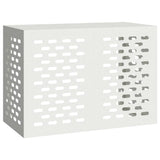 Air Conditioner Cover White 100 x 50 x 70 cm Steel 865898
