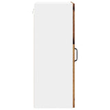 Wall Cabinet LUCCA Old Wood 40 x 31 x 80 cm Engineered Wood 885033