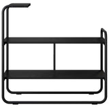 Console Table Black Oak 80 x 35 x 75 cm Engineered Wood 8007557
