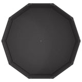 Planter Black 120 x 120 x 35 cm Steel 883724