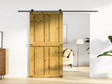 Barn Door Corona Honey Brown 80 x 210 cm Solid Pine Wood 42021180