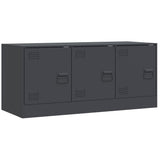 TV Cabinet Anthracite 99x39x44 cm Steel 841645