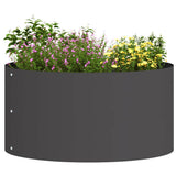 Planter Ring 5 pcs Black 40 x 40 x 20 cm Cold-rolled Steel 873607