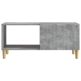 Coffee Table Concrete Grey 90 x 50 x 40 cm Engineered Wood 894728