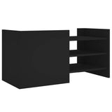 TV Cabinet Black 80x35x40 cm Engineered Wood 848368