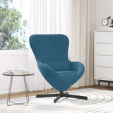 Egg Chair Blue 63 x 73 x 90 cm Velvet 42002755