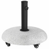 Parasol Base 21kg Light Grey Concrete Round 42007324