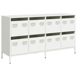 Sideboard White 135x39x73.5 cm Cold-rolled Steel 3307172