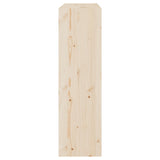 Book Cabinet/Room Divider 80x30x103.5 cm Solid Wood Pine 808188