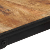 Bar Table 60x55x107 cm Solid Rough Wood Mango 358939
