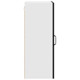 Dishwasher Panel Kalmar Black 50 x 31 x 80 cm Engineered Wood 884685