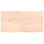Bathroom Countertop 120x60x cm Untreated Solid Wood 3156047