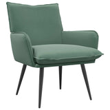 Armchair Sea Green Velvet 42047734