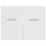 Bathroom Furniture Set White Engineered Wood 3070865