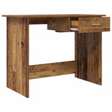 Desk with Drawer Old Wood 100 x 50 x 76 cm Engineered Wood 875248