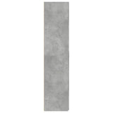 Highboard Concrete Grey 80x42.5x185 cm Engineered Wood 3281437