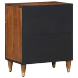 Bedside Cabinet with Door Honey Brown 50 x 33 x 60 cm 4018747