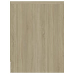 Bedside Cabinets 2 pcs Sonoma Oak 40x30x40 cm Engineered Wood 801042
