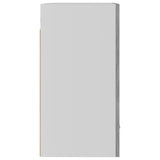 Hanging Cabinet Lyons 2 pcs Concrete Grey 50x31x60 cm Engineered Wood 805082